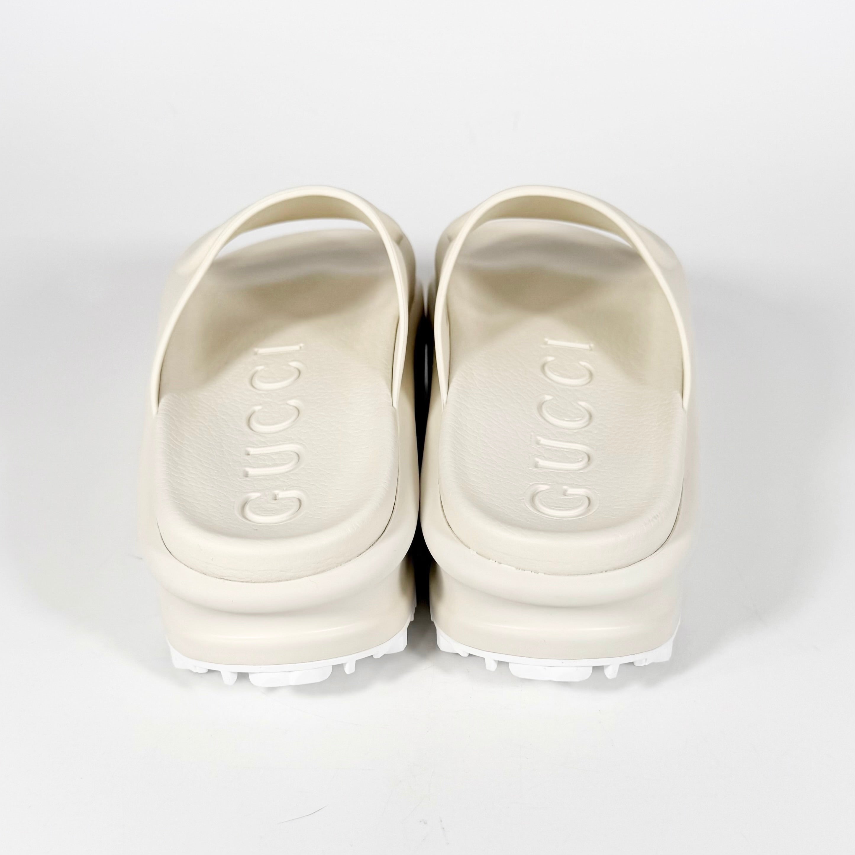 Gucci Interlocking G Platform Slide Sandal - Women’s 11