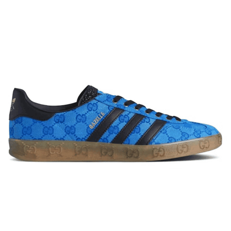 Adidas x Gucci Gazelle ‘Blue GG Monogram’