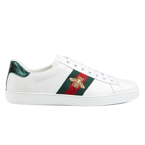 Men’s Gucci Ace Sneaker With Embroidery