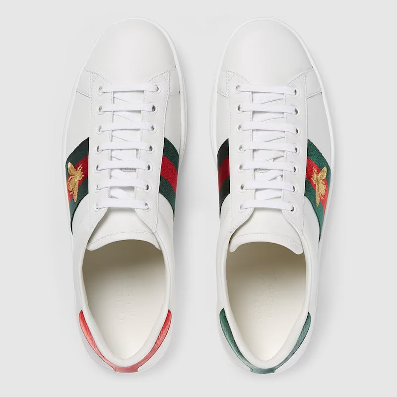 Men’s Gucci Ace Sneaker With Embroidery