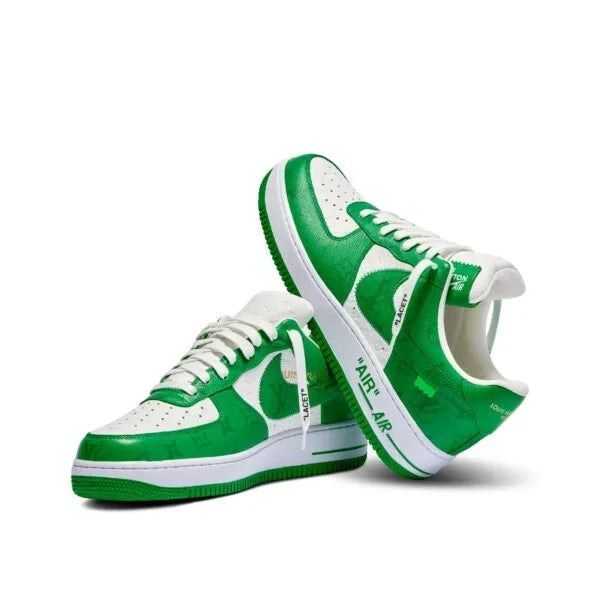 Louis Vuitton x Nike Air Force 1 Low ‘By Virgil Abloh White/Green’