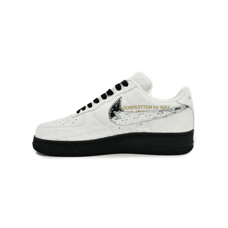 Louis Vuitton x Nike Air Force 1 Low ‘White Black Silver’