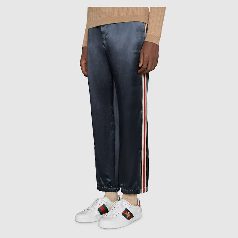 Men’s Gucci Ace Sneaker With Embroidery