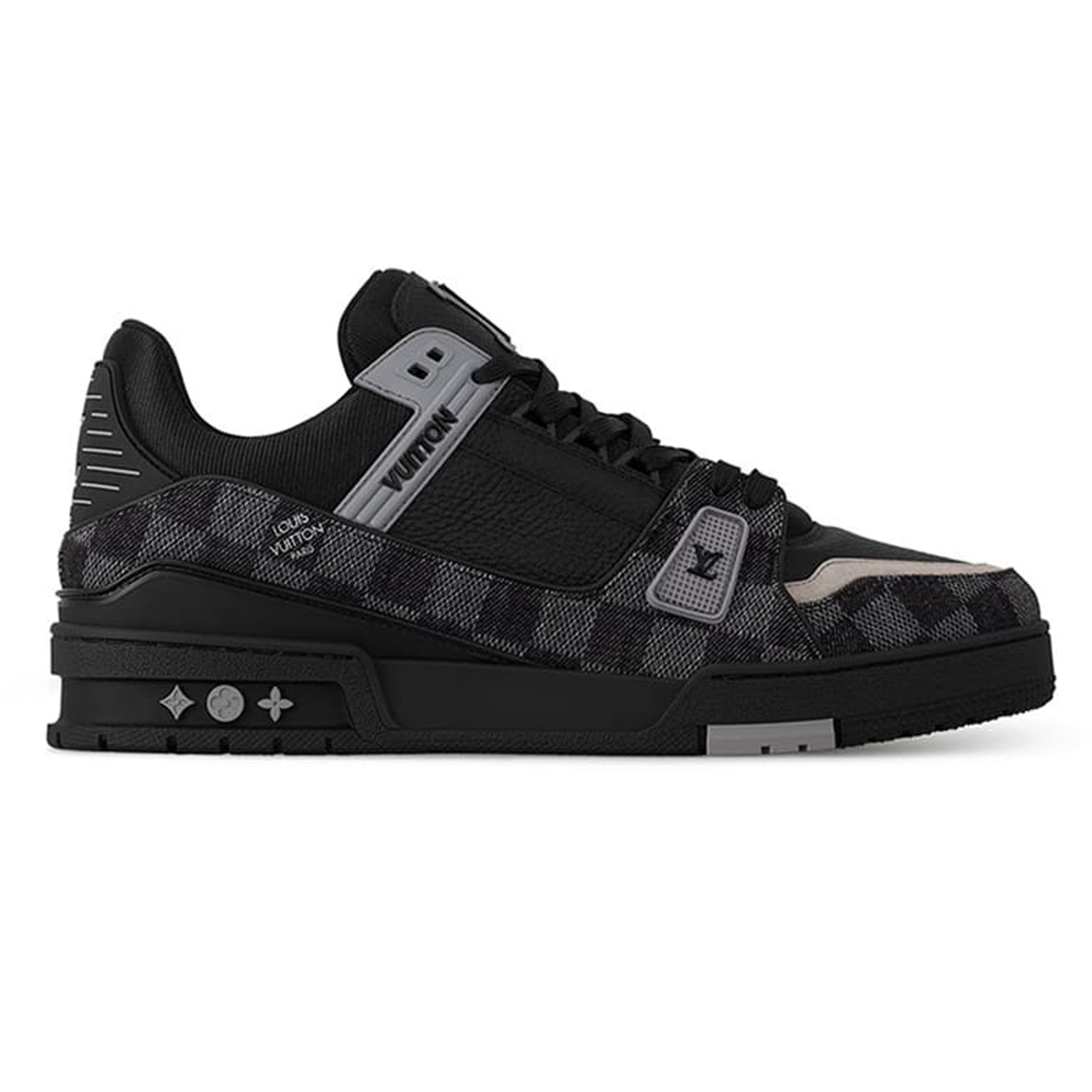 Louis Vuitton LV Trainer Damier Denim Black